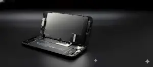 Reparación de componentes internos de iPhone en el laboratorio de Tull Phone CDMX.